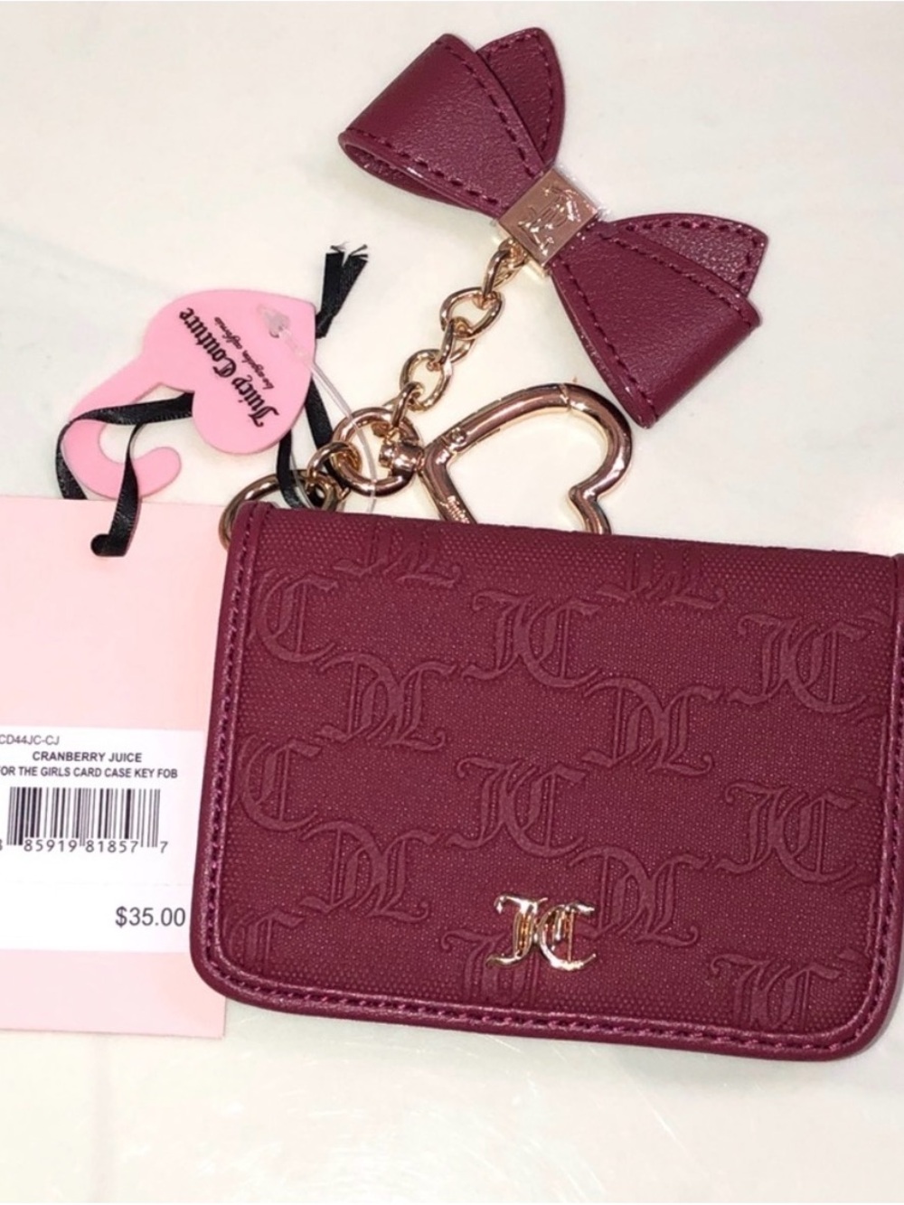 Juicy Couture For the Girls Cardholder and Key Fob - Picture 9 of 10